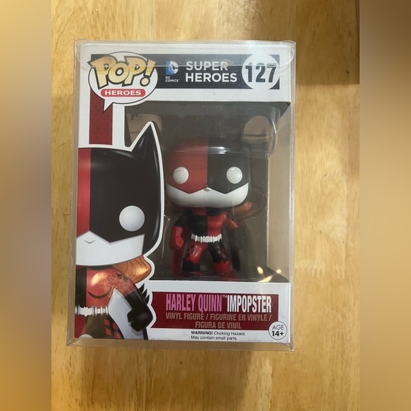 Funko Other - Funko Pop DC Comics Super Heroes Harley Quinn Impopster #127,Brand New